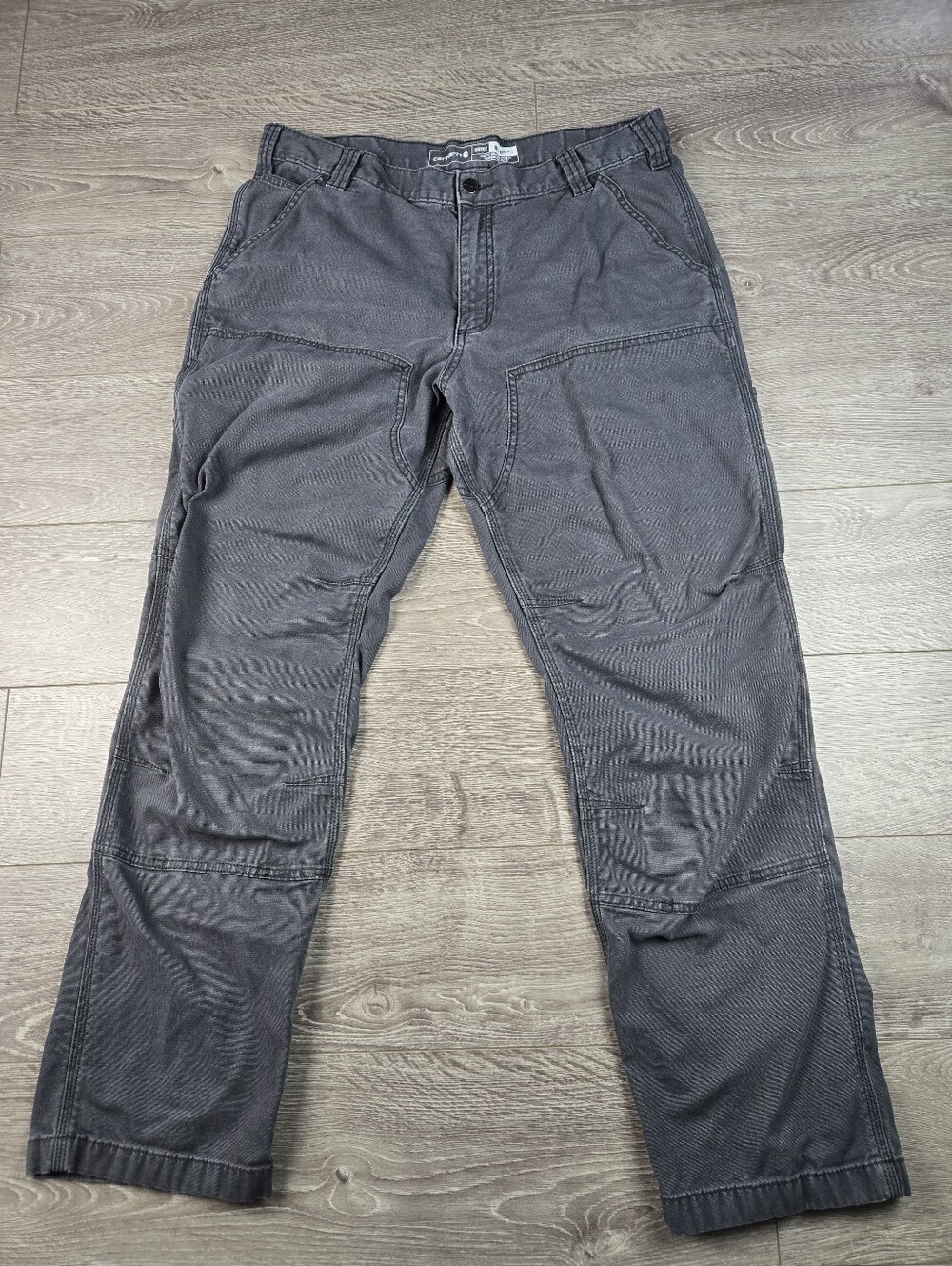 Carhartt Men's Cargo Pants in Charcoal Gray